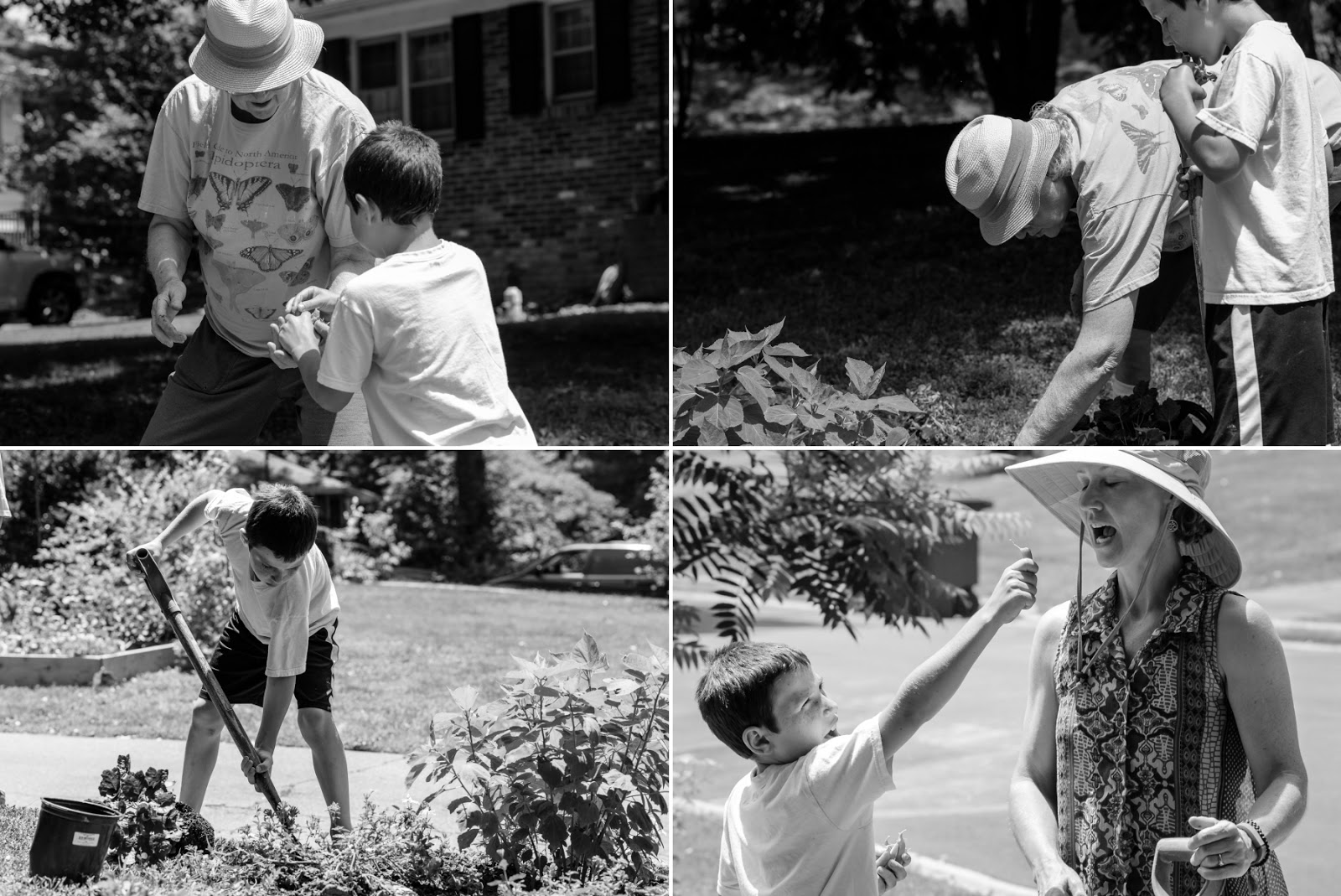 Gardening with Mom and Grandma Family Documentary Photography © Diana Sherblom